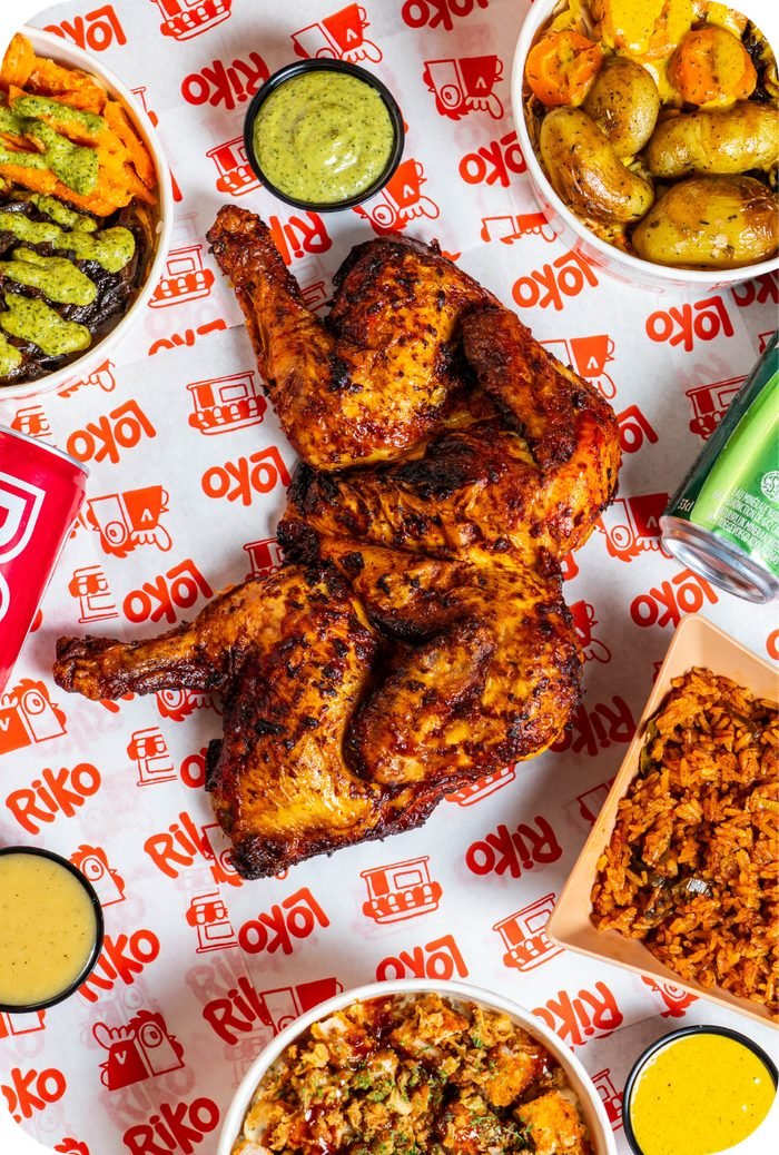 Assortiment de plats Loko Riko