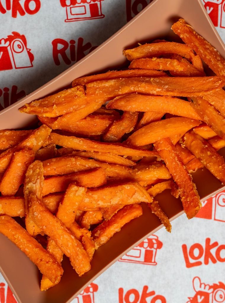 Frites patates douces